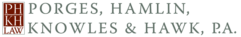 Porges, Hamlin, Knowles & Hawk, P.A. Logo